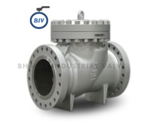 Check Valve (NRV) - Check valves (non-return valves) allow flow in one direction and automatically close to prevent reverse flow —... | Bharat Industrial Valve