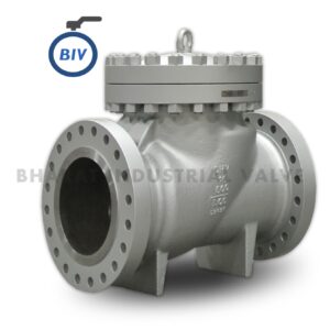 Check Valve (NRV) - Check valves (non-return valves) allow flow in one direction and automatically close to prevent reverse flow —... | Bharat Industrial Valve