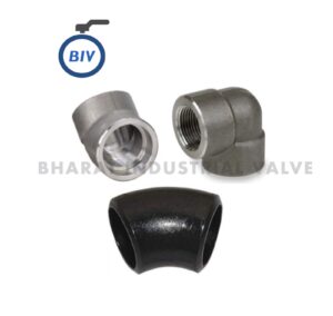 Elbow - Elbows are the standard fitting for changing pipe flow direction — most commonly 90° or 45°. | Bharat Industrial Valve