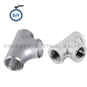 Equal Tee - Equal tees split or combine flow into a third connection, with the branch outlet the same diameter as the main... | Bharat Industrial Valve
