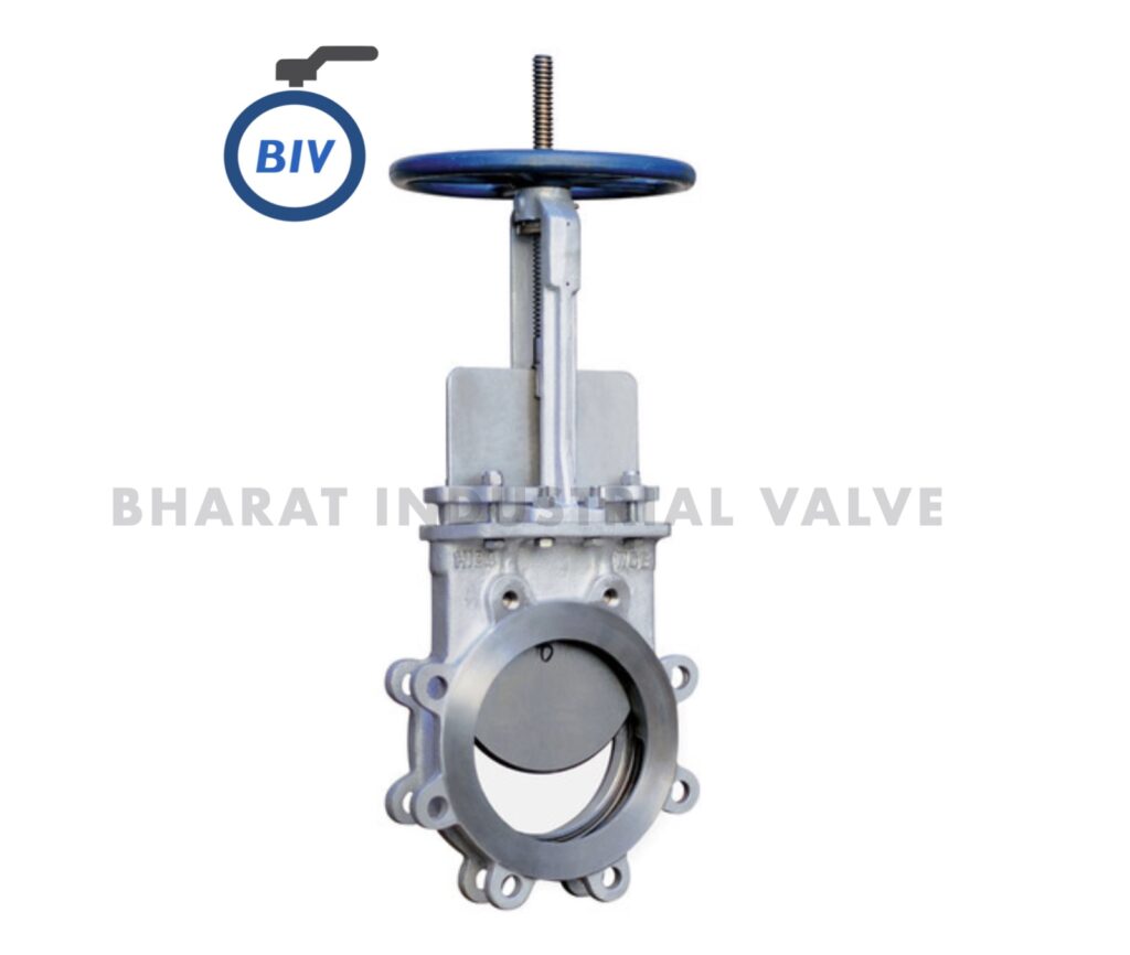 Knife Edge Valve - Knife edge (knife gate) valves use a sharpened, blade-like gate that shears through thick, viscous, or fibrous... | Bharat Industrial Valve