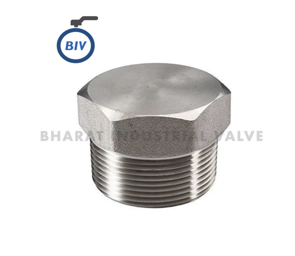 Hexagonal Plug - Hexagonal (hex) plugs thread into an unused port or opening to seal it off, with a hex head allowing torque... | Bharat Industrial Valve