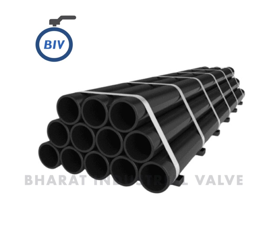 SS Pipe - Stainless steel pipes in SS 304 and SS 316 grades — the standard choice wherever corrosion resistance, hygiene,... | Bharat Industrial Valve