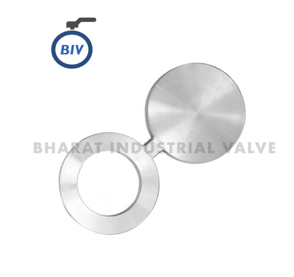 Spectacle Flange - Spectacle flanges (also called spec blinds) combine a solid blind disc and an open ring in one figure-eight... | Bharat Industrial Valve