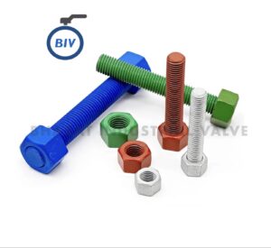 Teflon/PTFE/Xylan Coated Fasteners - PTFE (Teflon) and Xylan coated fasteners solve a specific problem: galling and seizing on stainless steel... | Bharat Industrial Valve