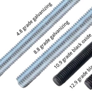 Threaded Rods - Fully threaded rods in mild steel, stainless steel, and galvanized finish — used across construction, HVAC... | Bharat Industrial Valve