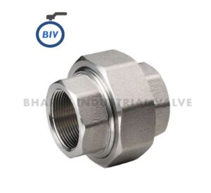 Union - Unions join two pipe sections with a three-piece threaded design, allowing the connection to be disassembled... | Bharat Industrial Valve
