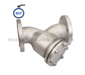 Y Strainer - Y strainers house a removable mesh screen in a Y-shaped body, filtering out debris, scale, and particulate... | Bharat Industrial Valve